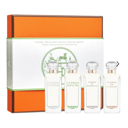 Coffret Hermès - Miniatures Parfums-Jardins (4 x 7.5ml)