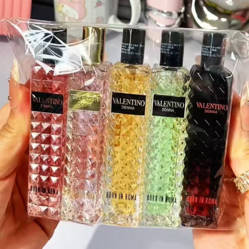Coffret Valentino – 5 Miniatures de Luxe (5 x 15ml)